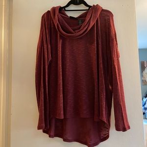 DKNY Red Sweater